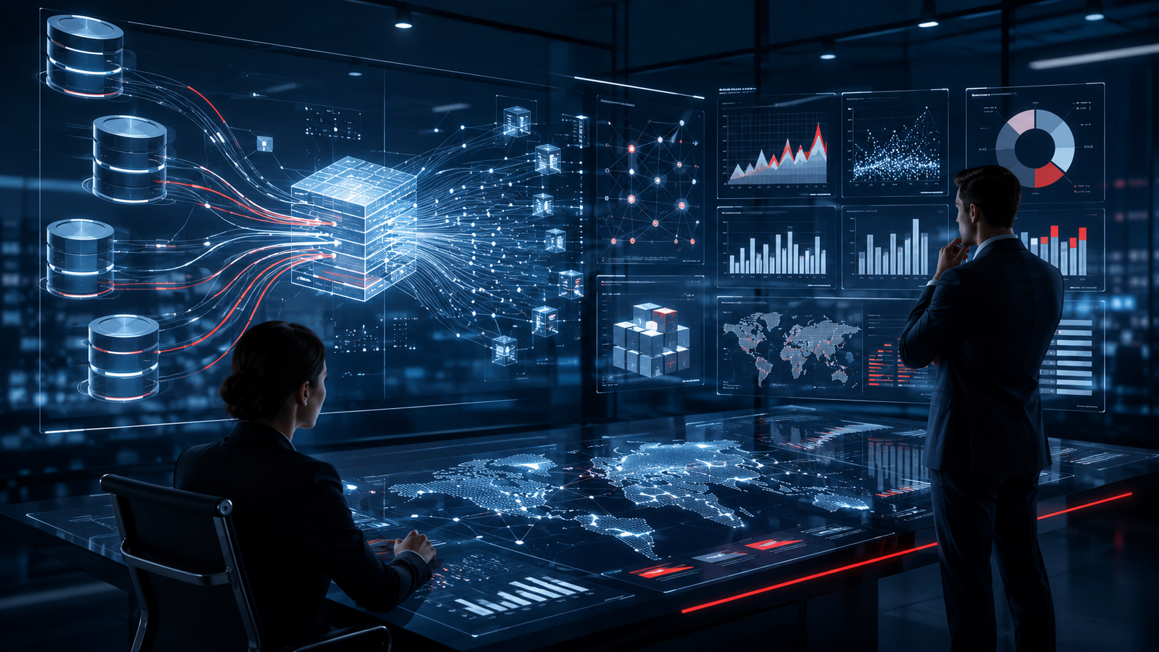 Information Engineering service visual